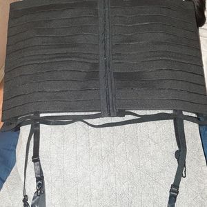 Hustler store bandage corset/garter belt